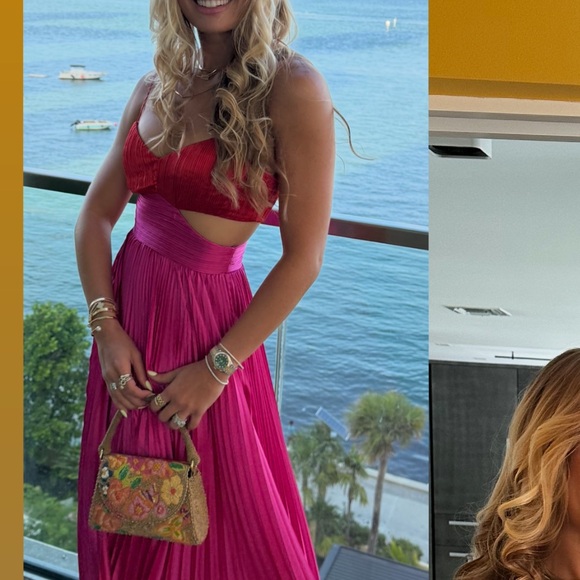 AMUR Satin Dress - Picture 3 of 3